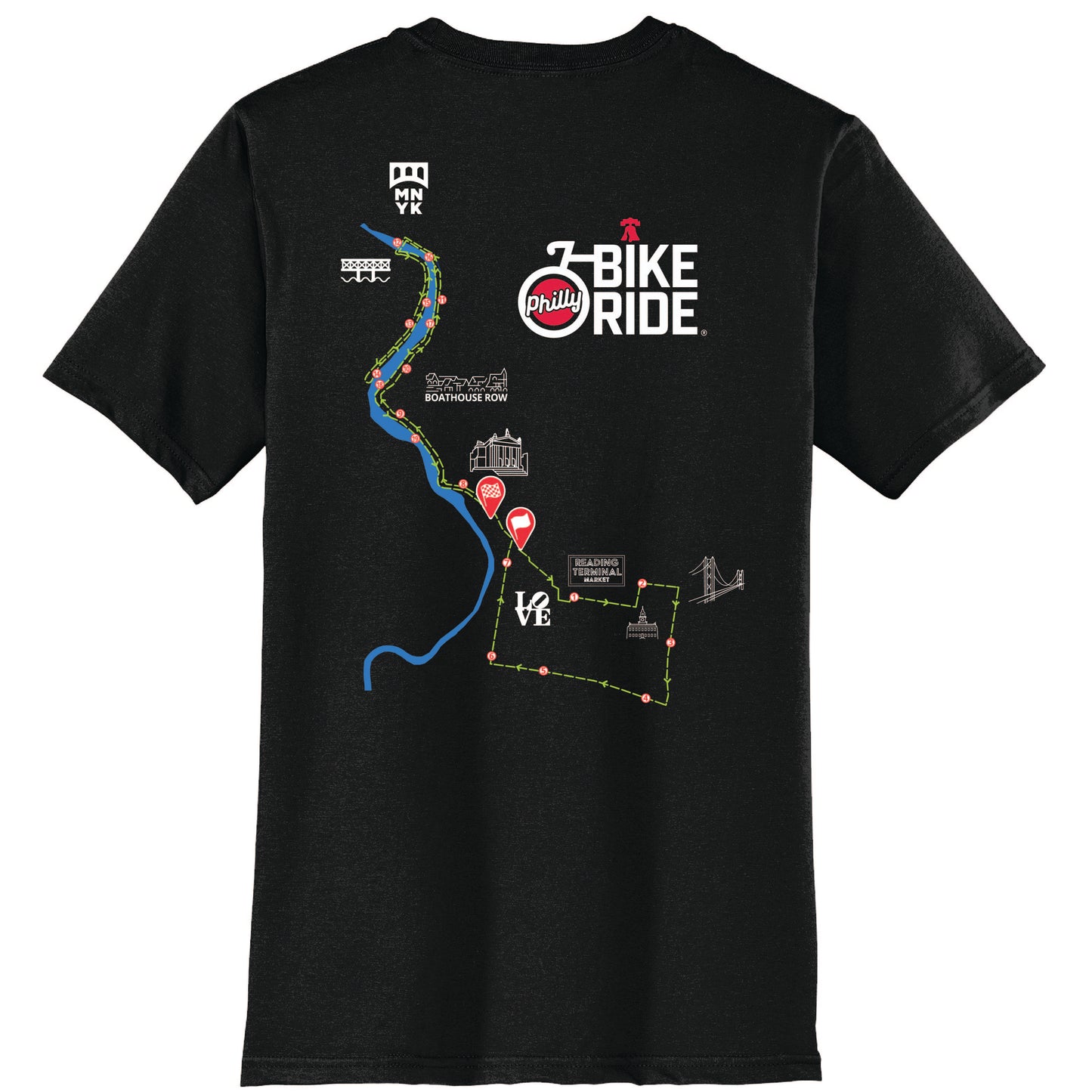 PBR Adult Fashion Tee -Black- Course