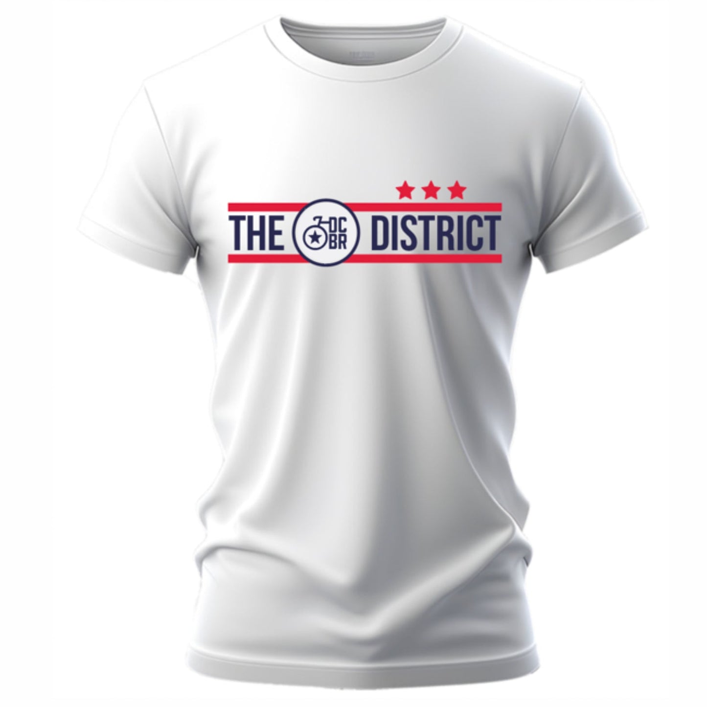 DCBR Unisex Softstyle Tee -White- The District