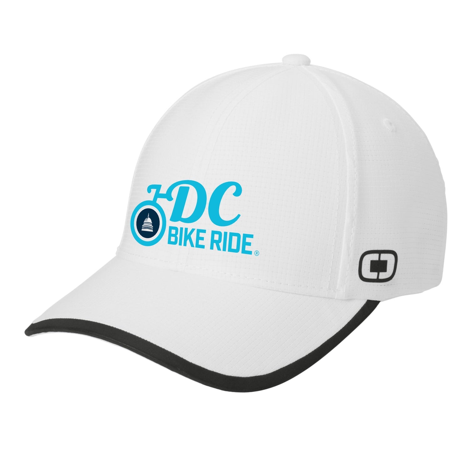 DCBR Cap - Low Profile Tech -White- Logo
