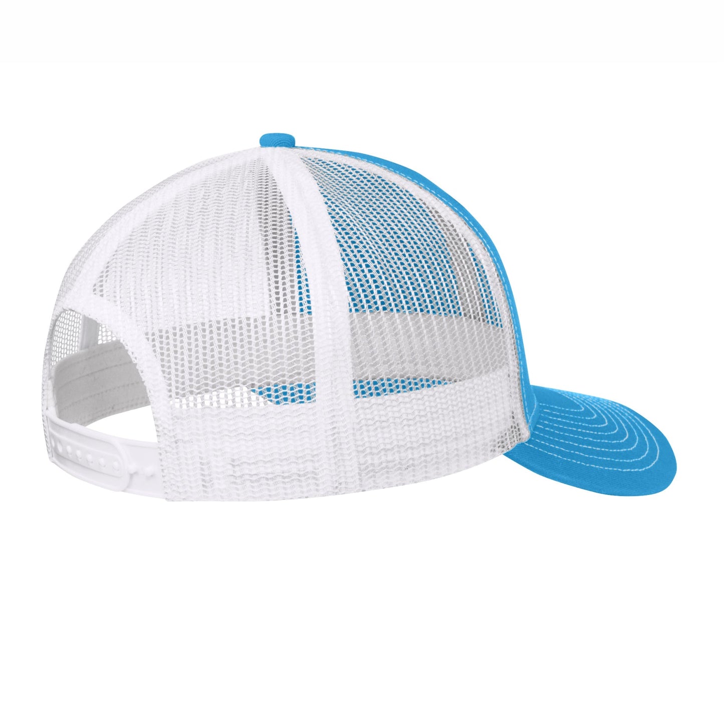 DCBR Trucker - Mid Profile -Parcel Blue/White- Logo