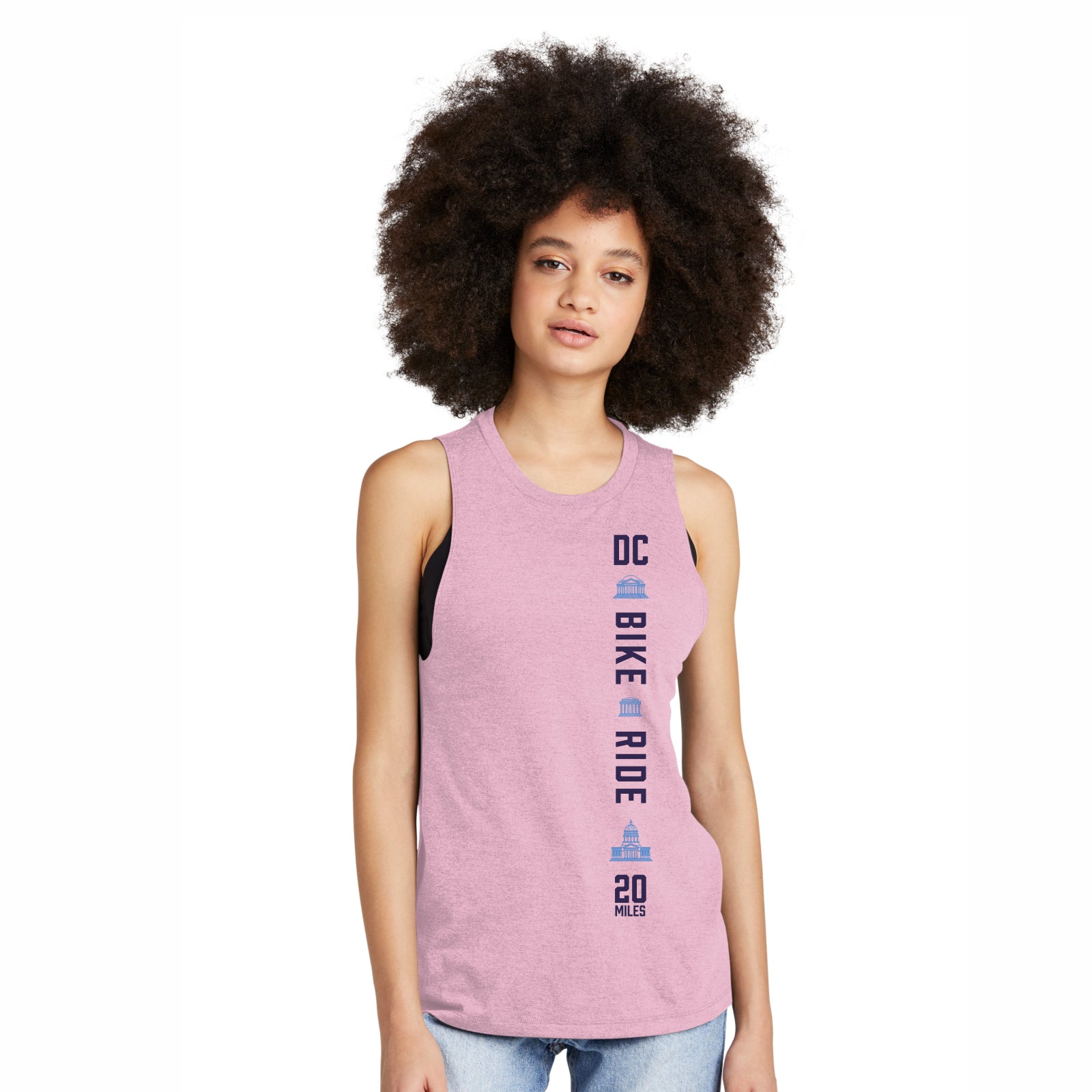 DCBR Women's Muscle Tank -Wisteria- LCP