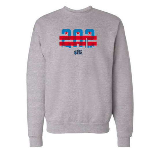 DCBR Adult Crew Sweatshirt -Light Steel- 202