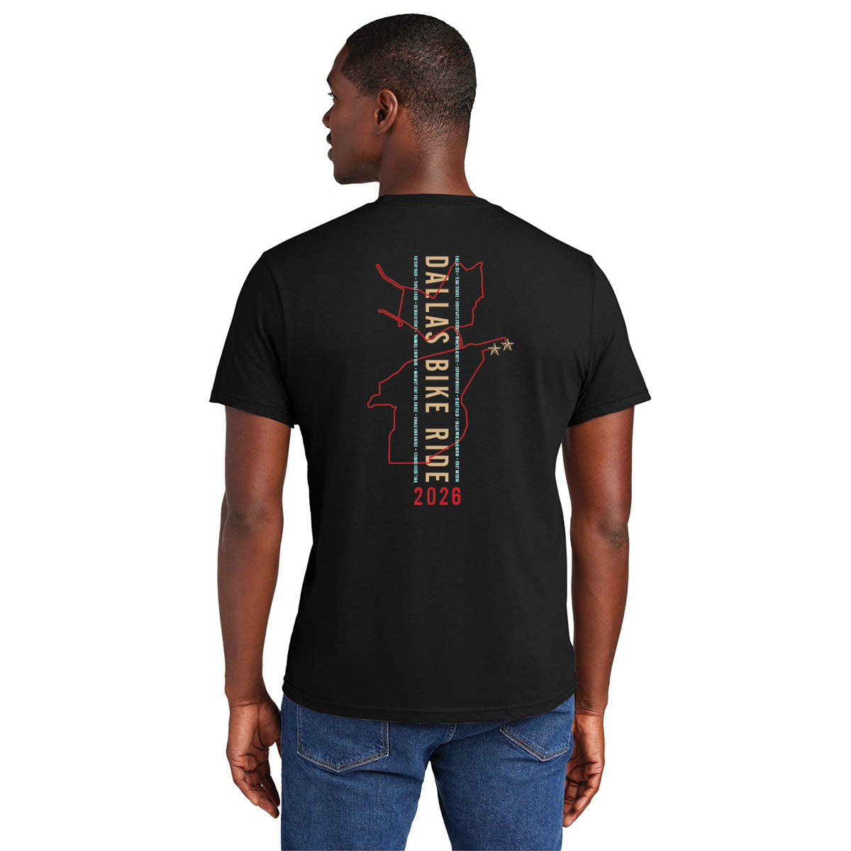 DBR Adult Fashion Tee -Black- 2026 Course