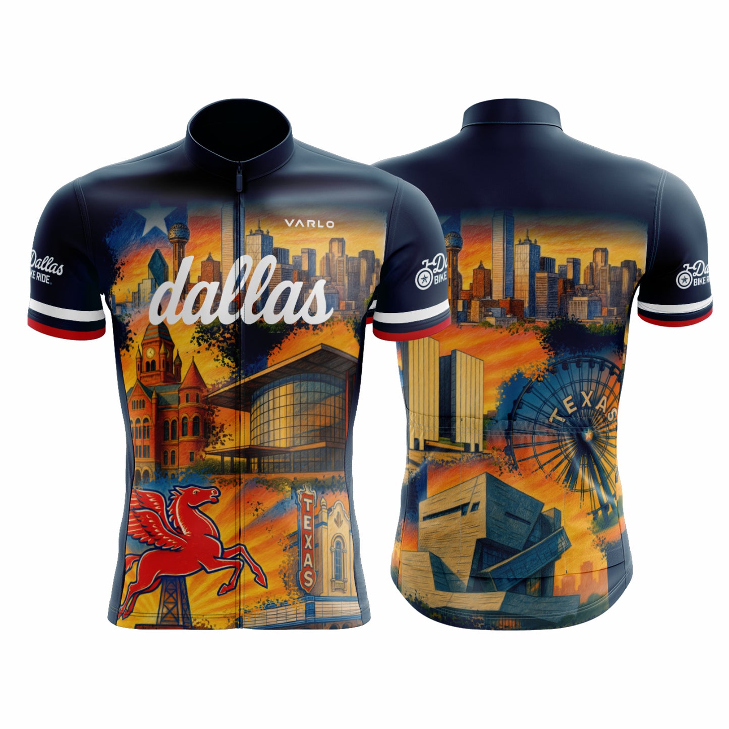 DBR Men's Full Zip 3-Pocket Jersey - 2026