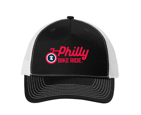 PBR Trucker -Black/White- Logo