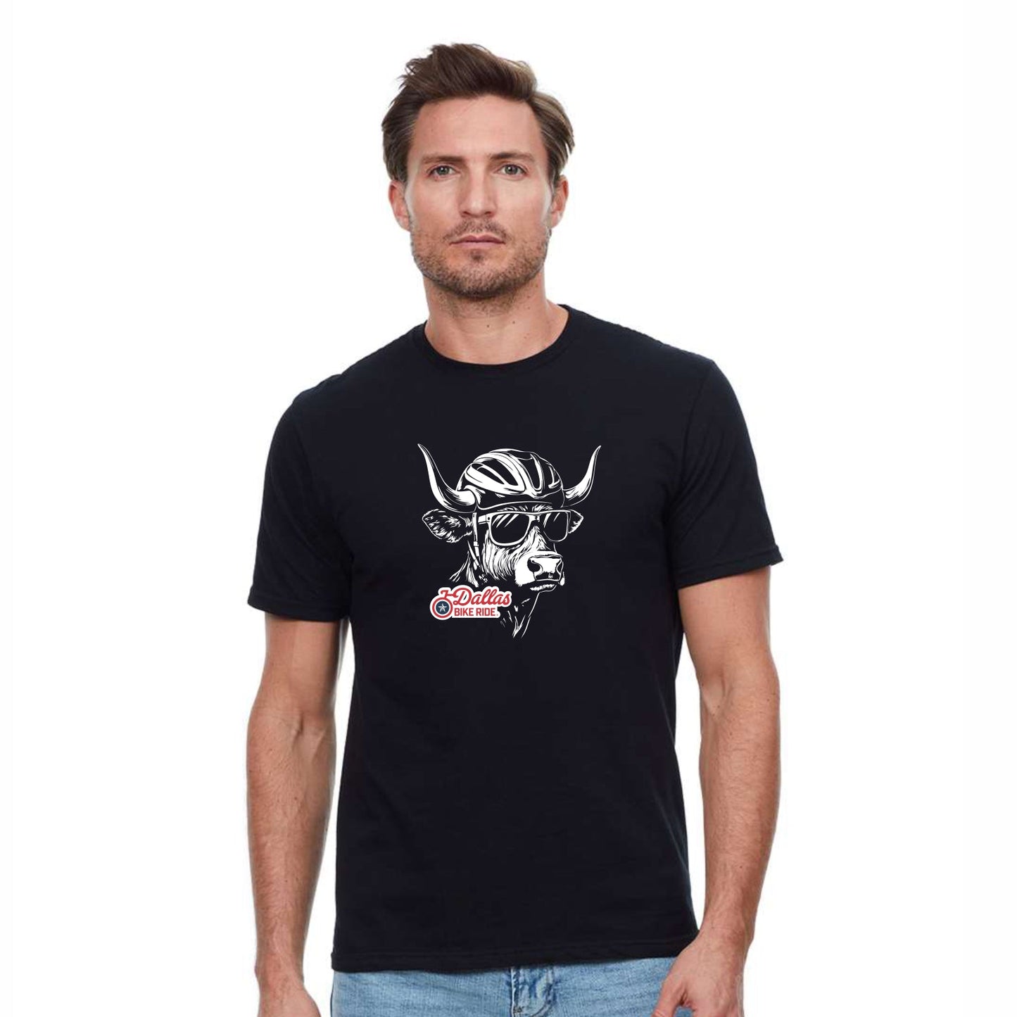 DBR Adult Fashion Tee -Black- 2026 Bull