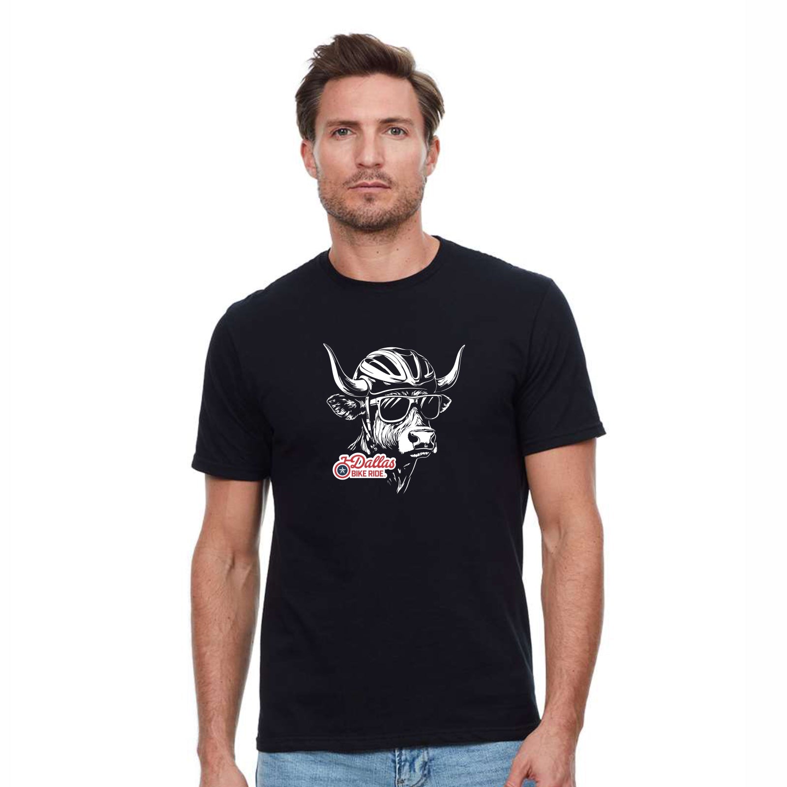 DBR Adult Fashion Tee -Black- 2026 Bull