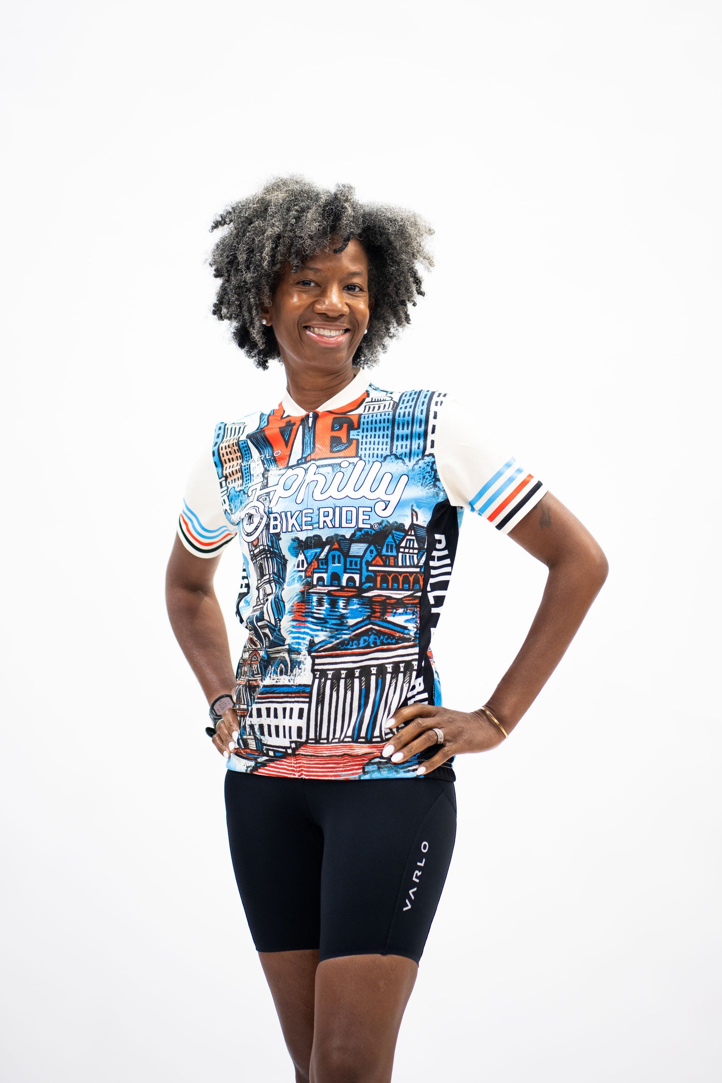PBR Women's Full Zip Cycle Jersey -Cream- Postcard