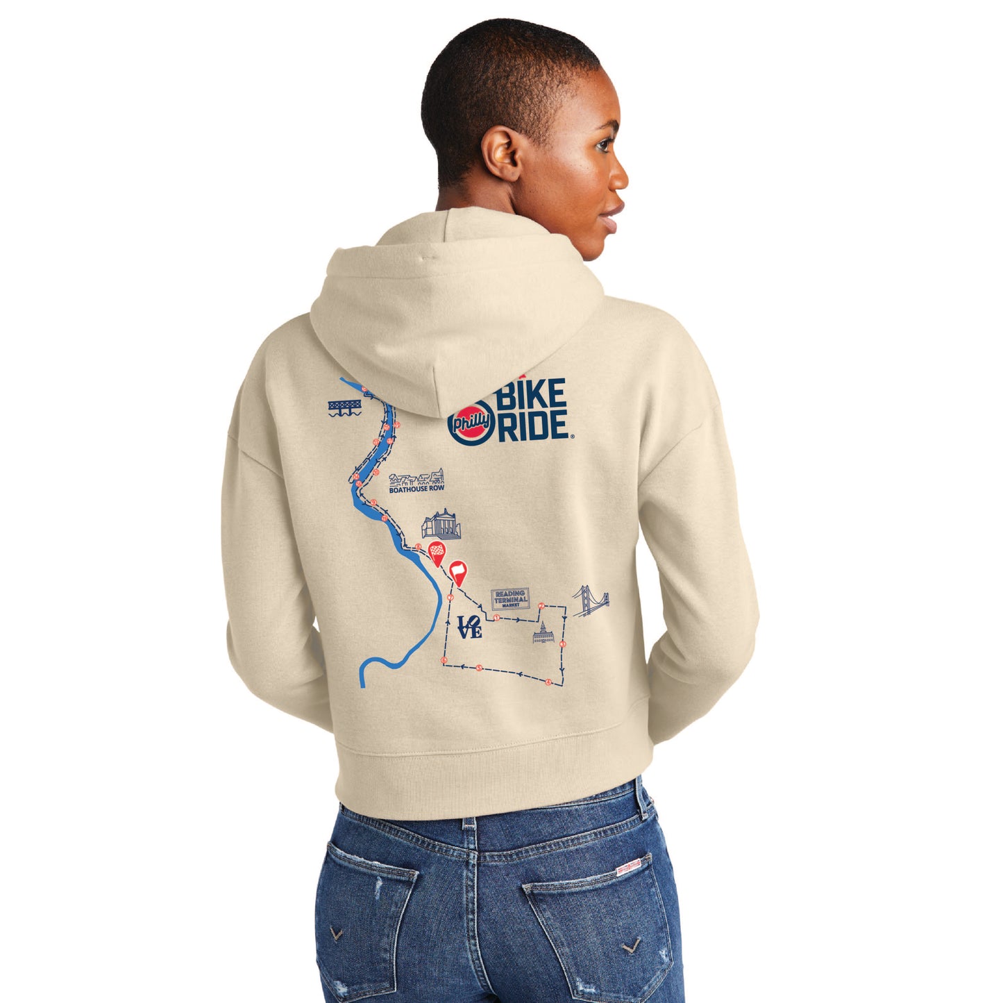 PBR Women's Fleece Fit Hoody -Gardenia- Course