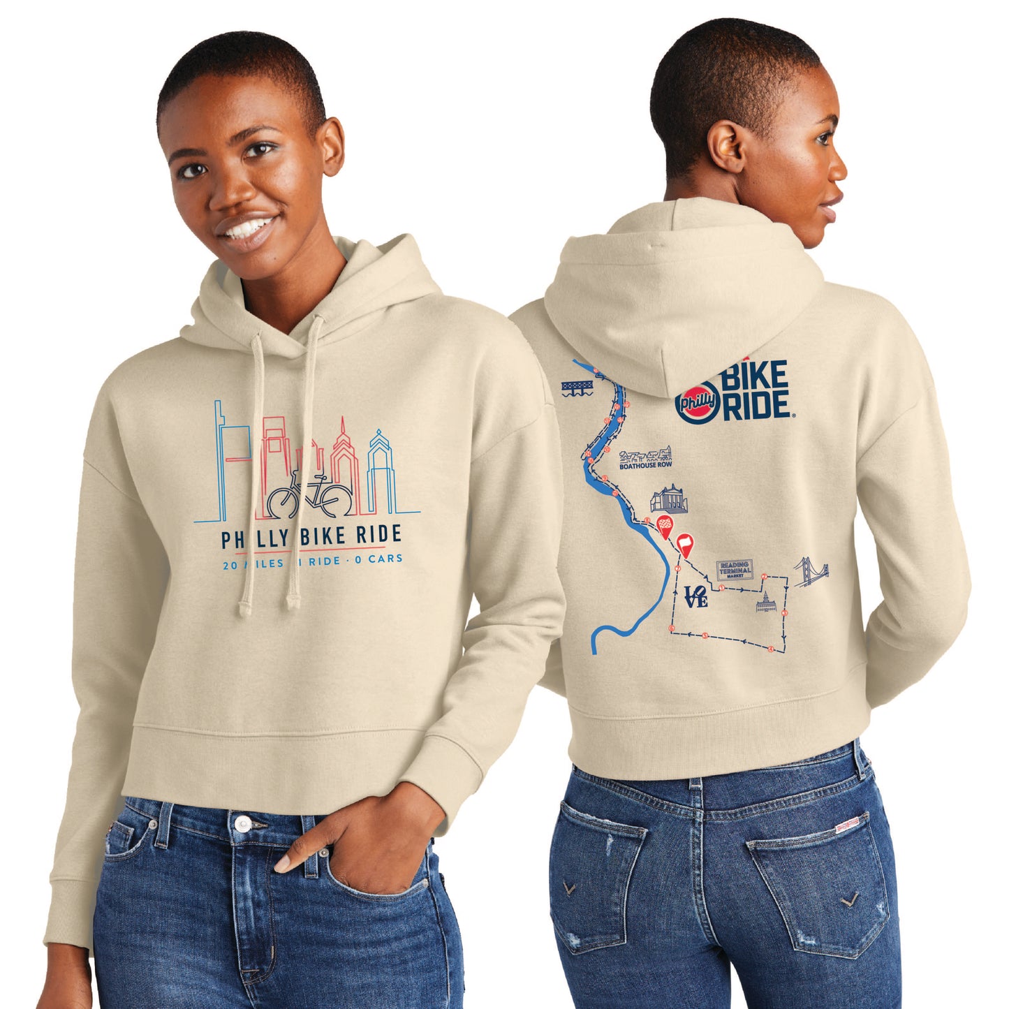 PBR Women's Fleece Fit Hoody -Gardenia- Course
