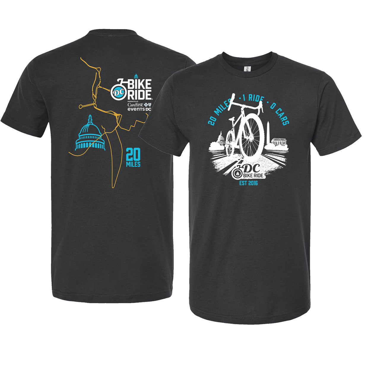 DCBR Unisex Fashion Tee - Black - 2026 Course