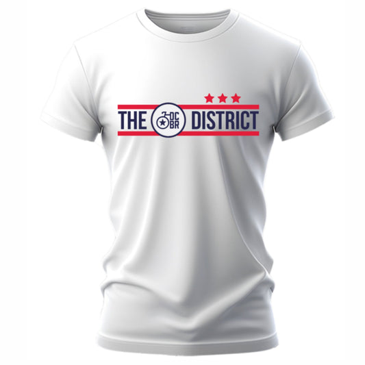 DCBR Unisex Softstyle Tee -White- The District