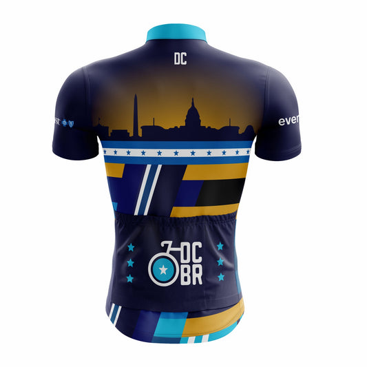 DCBR Women's Varlo Full Zip Jersey -Navy- Logo