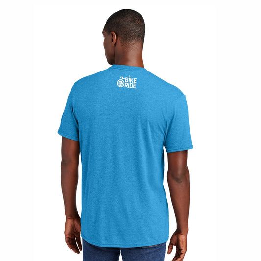 DCBR Adult Fashion Tee -Heather Turquoise- Abe