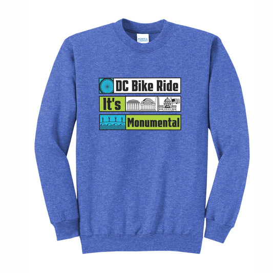 DCBR Adult Sweatshirt -Royal Heather- Monumental
