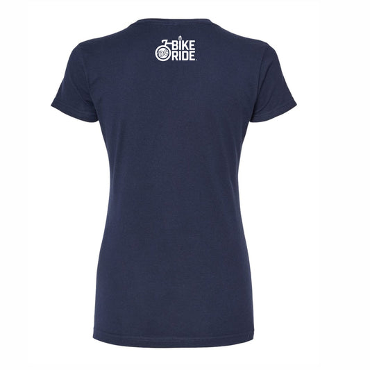 DCBR Women's Fashion Tee -Navy- Monumental