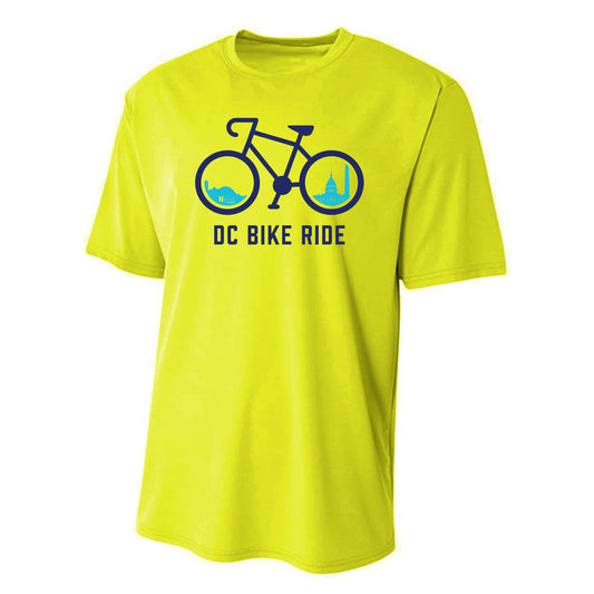 DCBR Men's Tech UPF40+ Tee -Hi Viz- 2025 Course