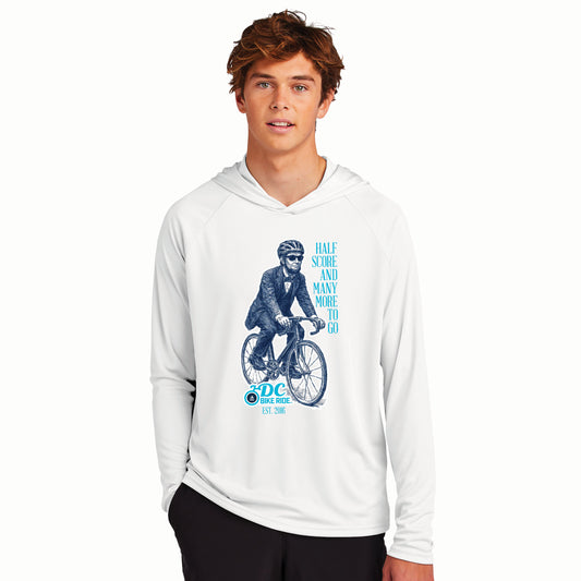 DCBR Adult LS Tech UPF Sun Hoody -White- Abe
