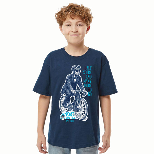 DCBR Youth Fashion Tee -Navy- Abe