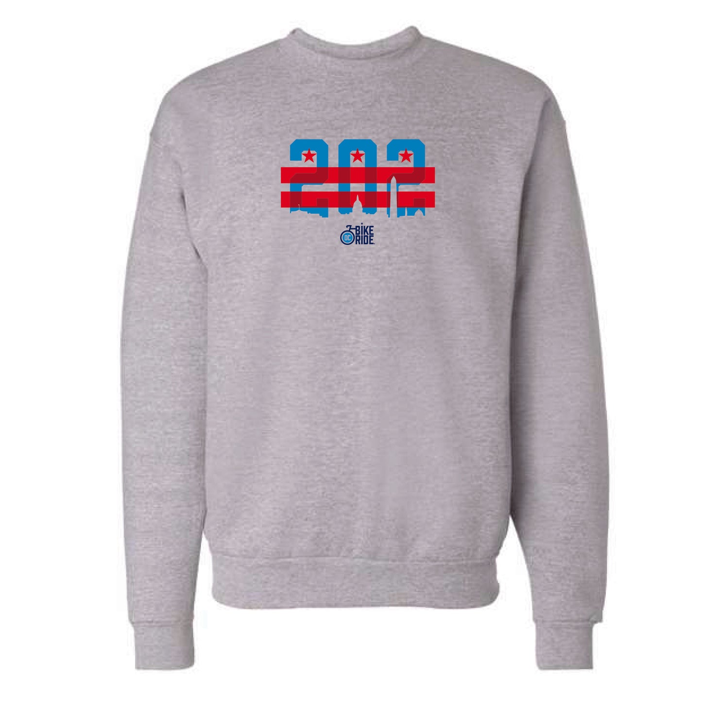 DCBR Adult Crew Sweatshirt -Light Steel- 202