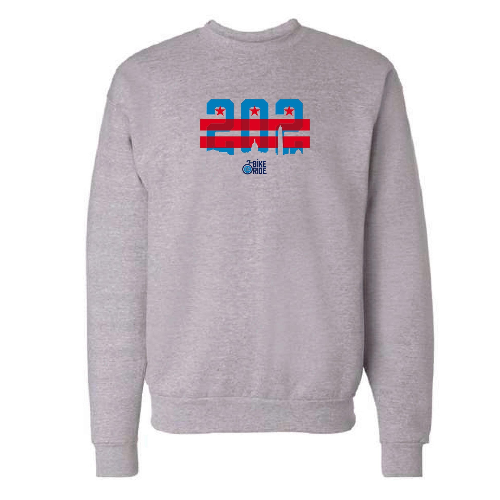 DCBR Adult Crew Sweatshirt -Light Steel- 202
