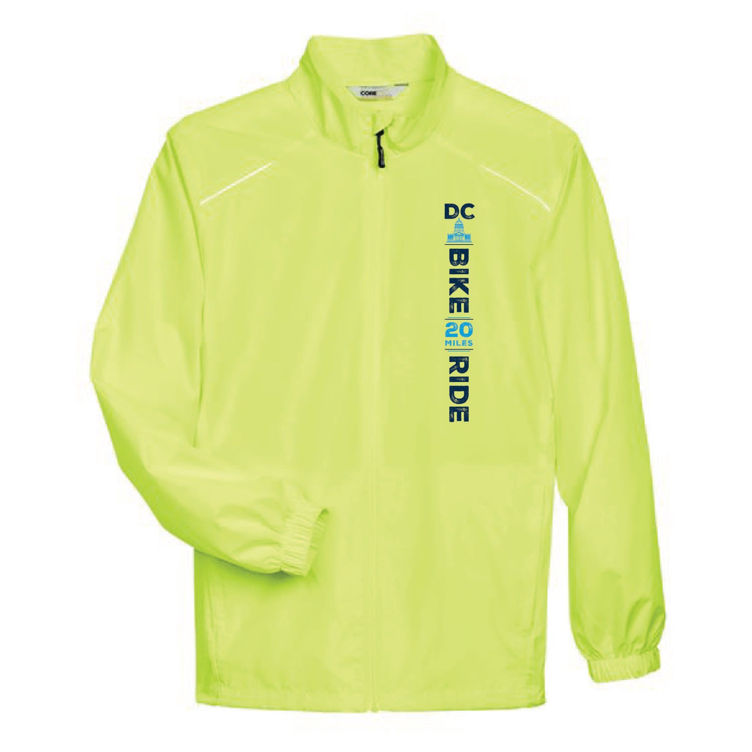 DCBR Men's Tech Jacket -Safety Yellow- LCP