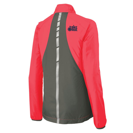 DCBR Women's Tech Jacket -Hot Coral- LCP
