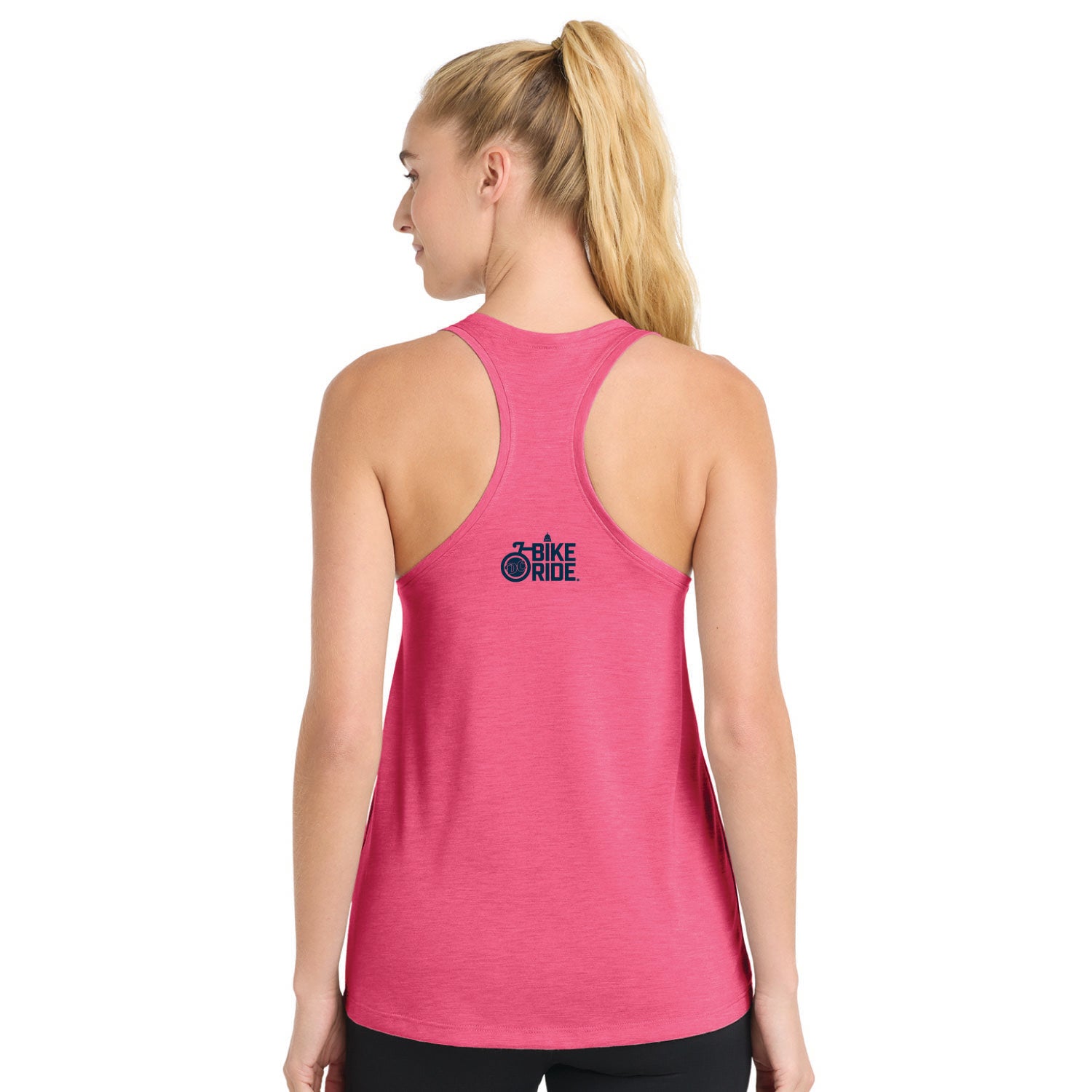 DCBR Women's High-Neck Tank -Raspberry Heather- LCP