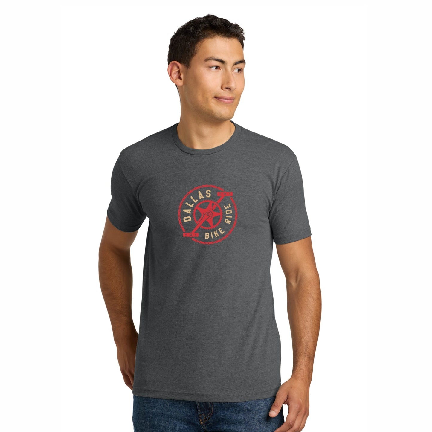 DBR Adult Fashion Tee -Heather Metal- 2025 Course