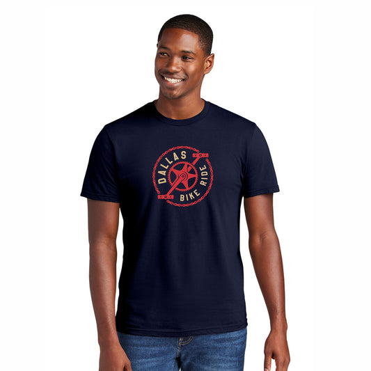DBR Adult Fashion Tee -New Navy- 2025 Course