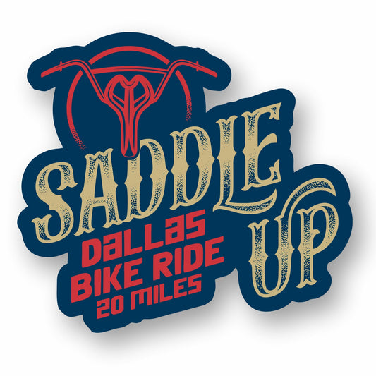 DBR Sticker - Saddle Up