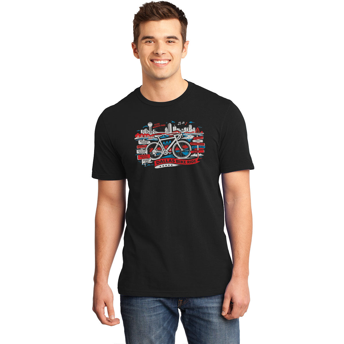 DBR Adult Fashion Tee -Black- 2026 Course