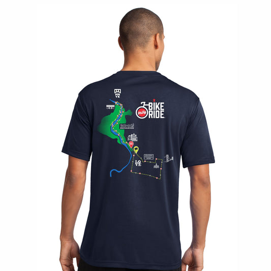 PBR Men's Tech UPF50 Tee -Deep Navy- 2023 Course