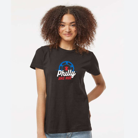PBR Women's Fashion Relaxed Tee -Black- Course