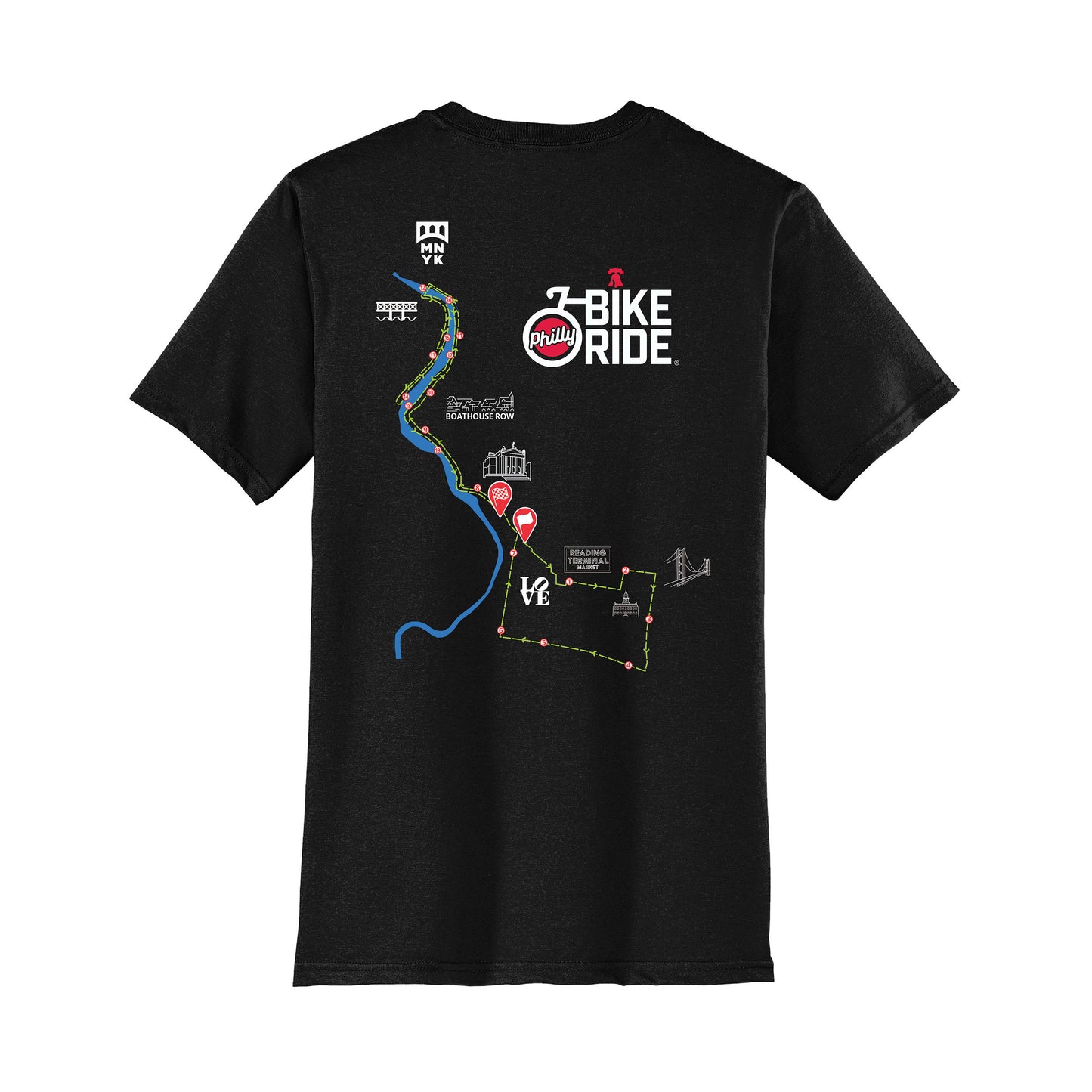 PBR Adult Fashion Tee -Black- Course