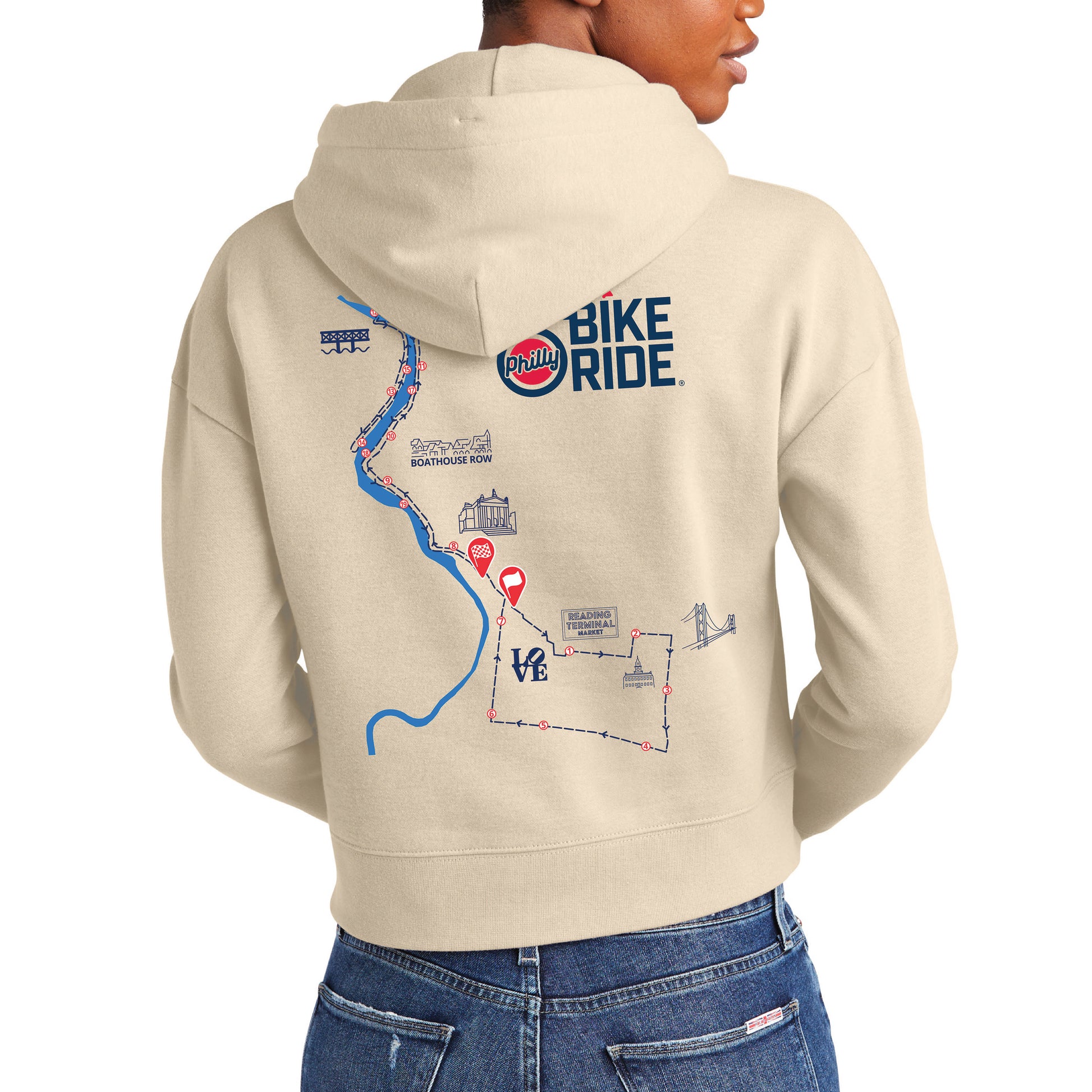 PBR Women's Fleece Fit Hoody -Gardenia- Course