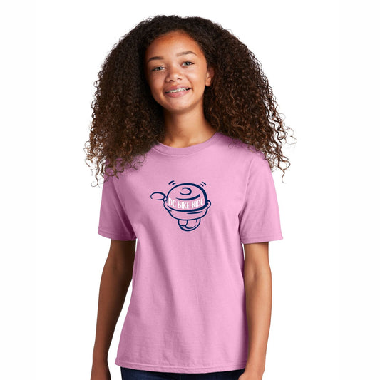 Youth SS Fashion Tee - Candy Pink - 'Bell' Design