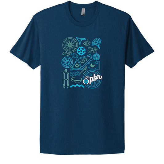 PBR Unisex Fashion Tee -Midnight Navy- Icons